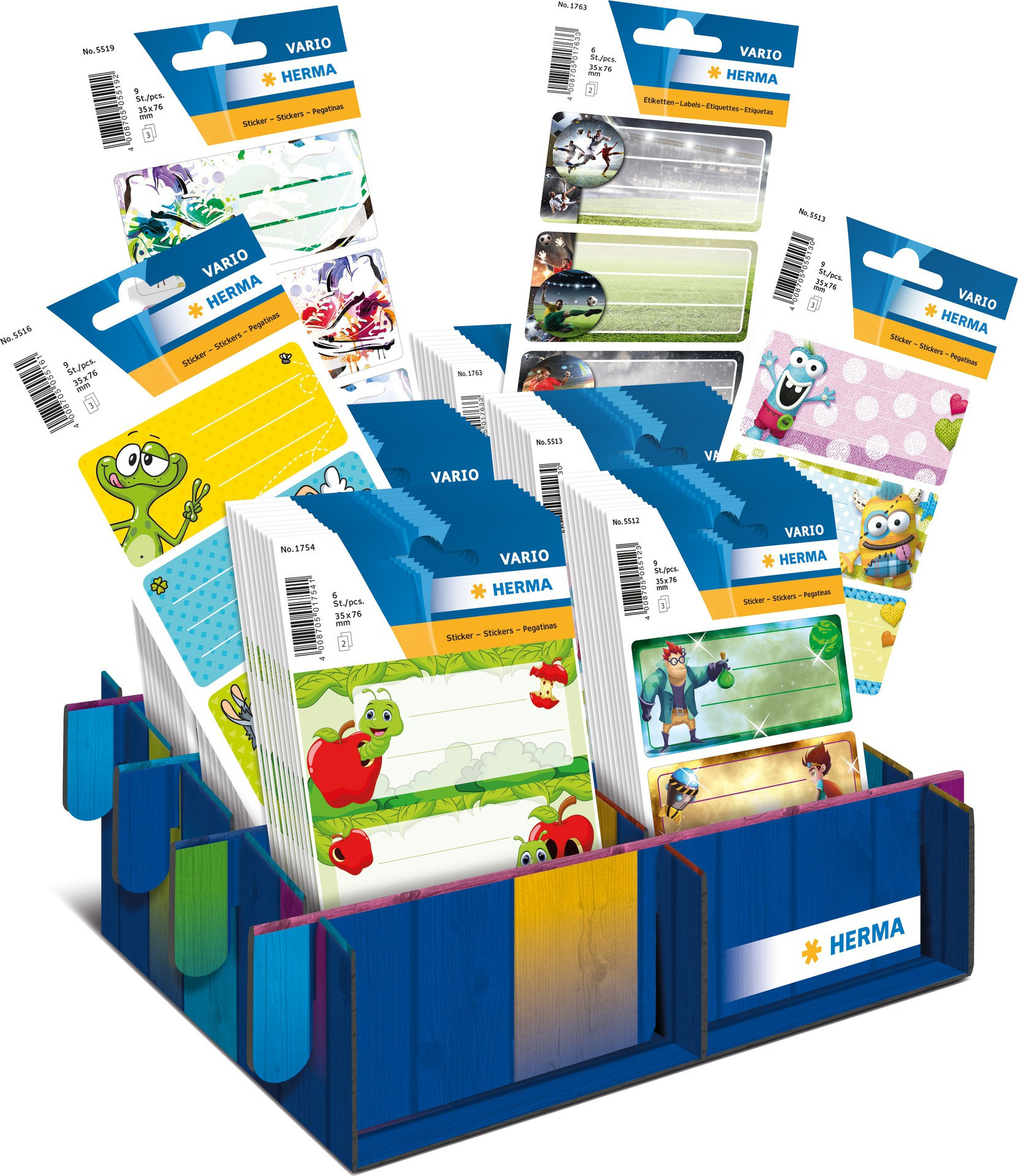 Herma school book labels Vario display (60)