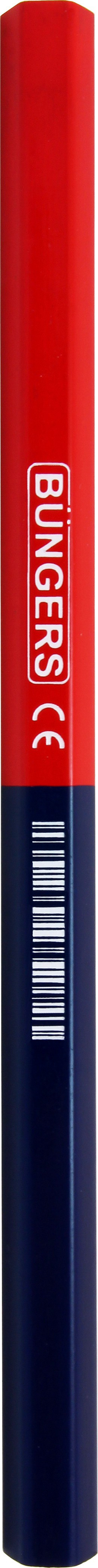 Bngers Blyant Jumbo Rd-bl blyant (12)