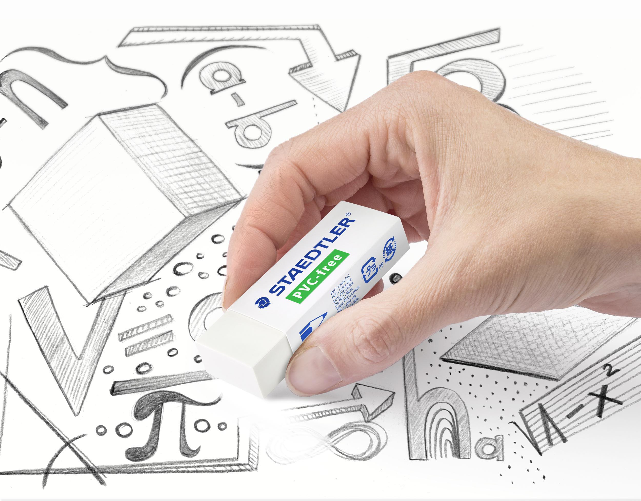 STAEDTLER Viskelr PVC-fri 65x23x13mm
