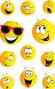Herma Klistremerker Decor Smileys