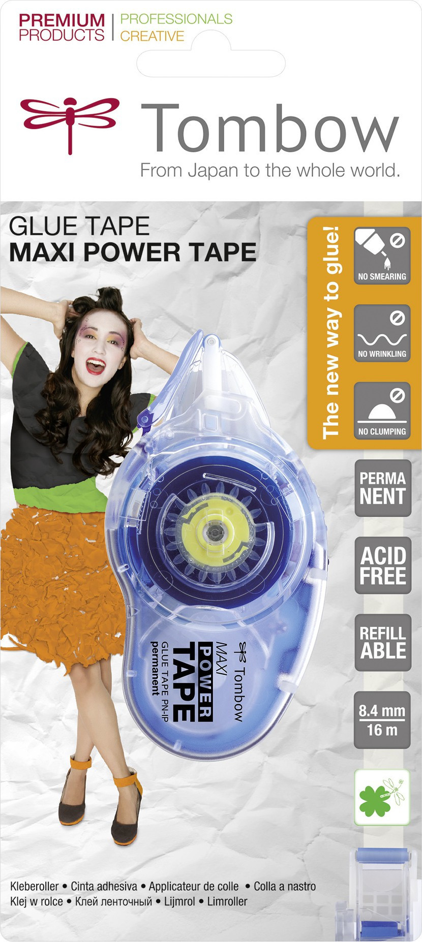 Tombow Rollerlim Maxi Power 8,4x16m