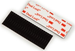 Scotch Dual Lock Ekstremt god feste 25mmx75mm black (2x2)