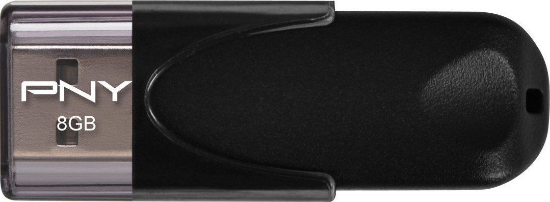 USB 2.0 Attache 4 8GB, Black