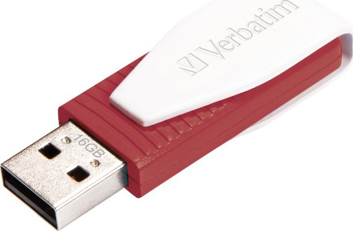 USB key 16GB Store 'N' Go Swivel, red