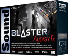 Sound Blaster Audigy Fx