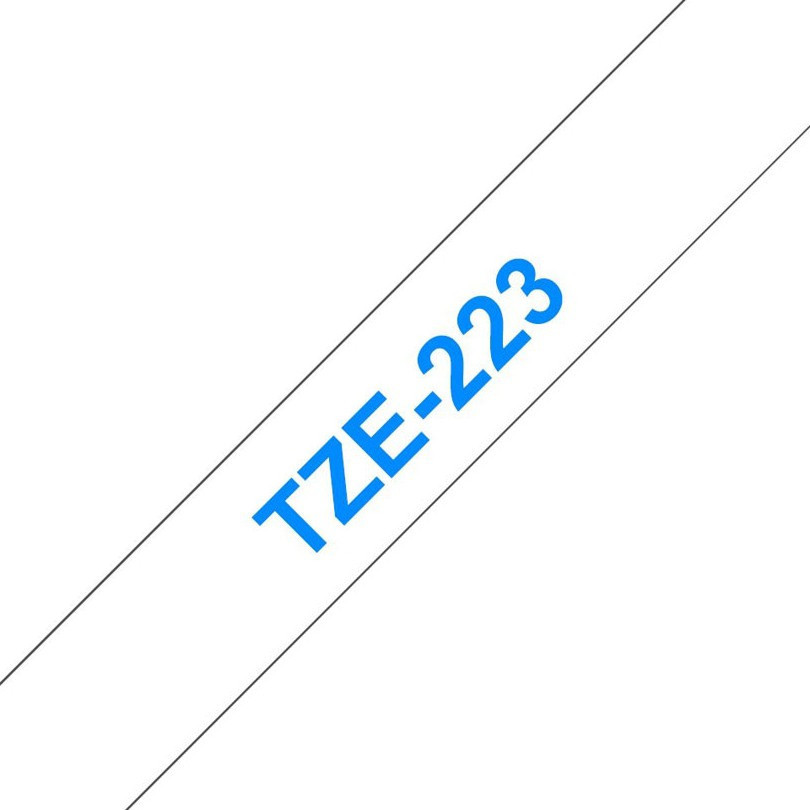 Brother TZe tape 9mmx8m blue/white