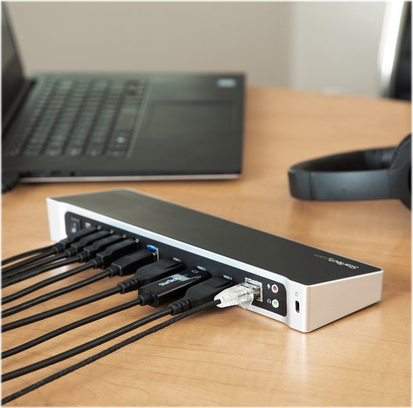 STARTECH Triple-Monitor Docking Station