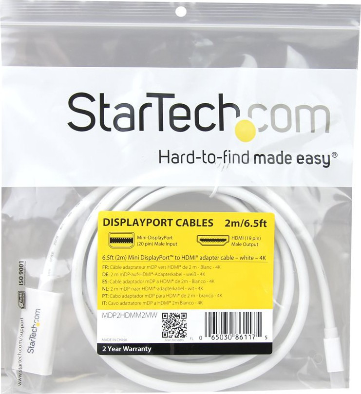 STARTECH MDP2HDMM2MW Mini DisplayPort to