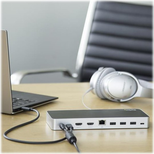 STARTECH Dual HDMI/DVI USB-C Dock