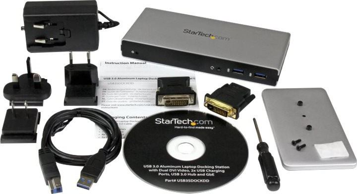 STARTECH DVI Dual-Monitor Docking Statio
