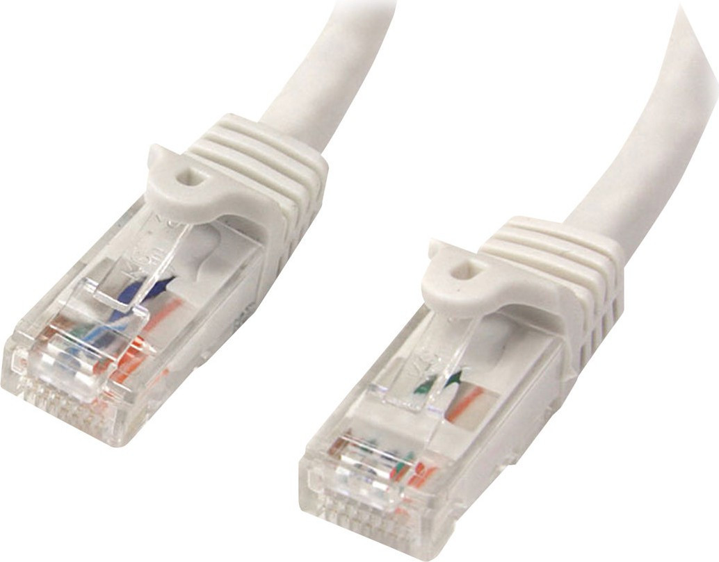 STARTECH 1m White Snagless Cat6 UTP Patc