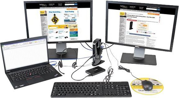 STARTECH HDMI DVI USB 3 Docking Station