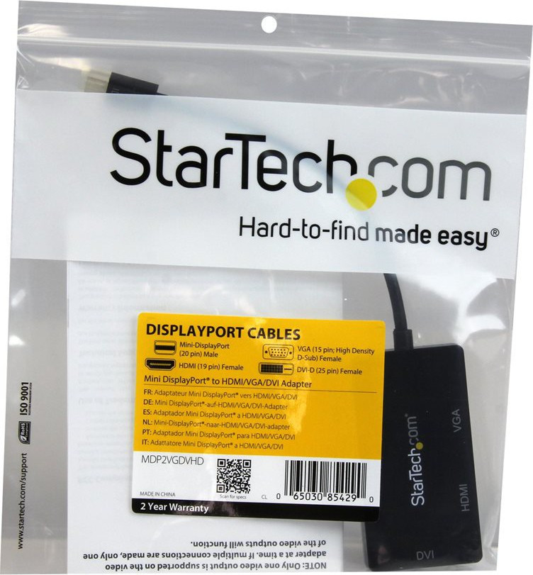 STARTECH MDP2VGDVHD Mini DisplayPort