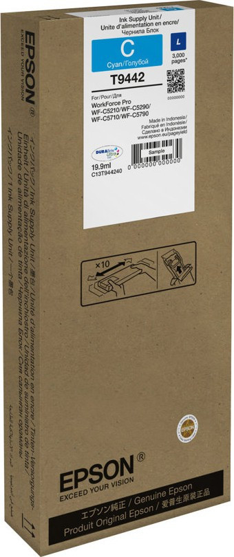 WF-C5 Series Ink Cartridge L Cyan 3K