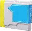Blekkpatron , erstatter Brother LC1000C...