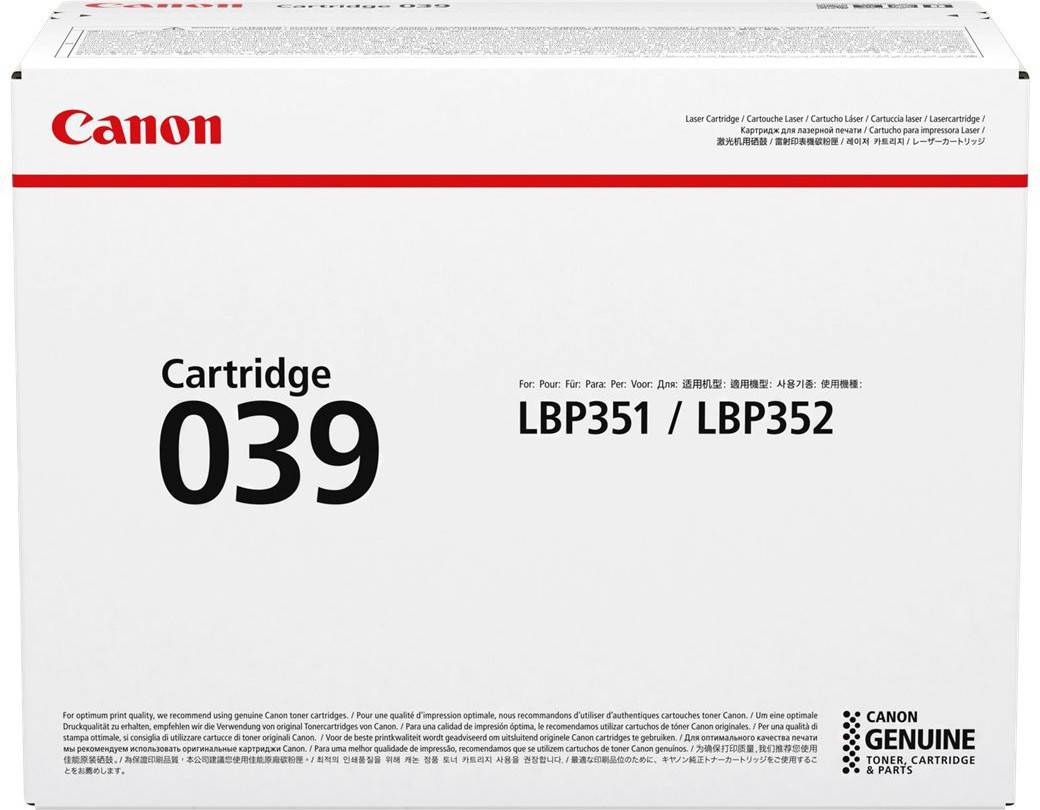 CRG 039 black toner