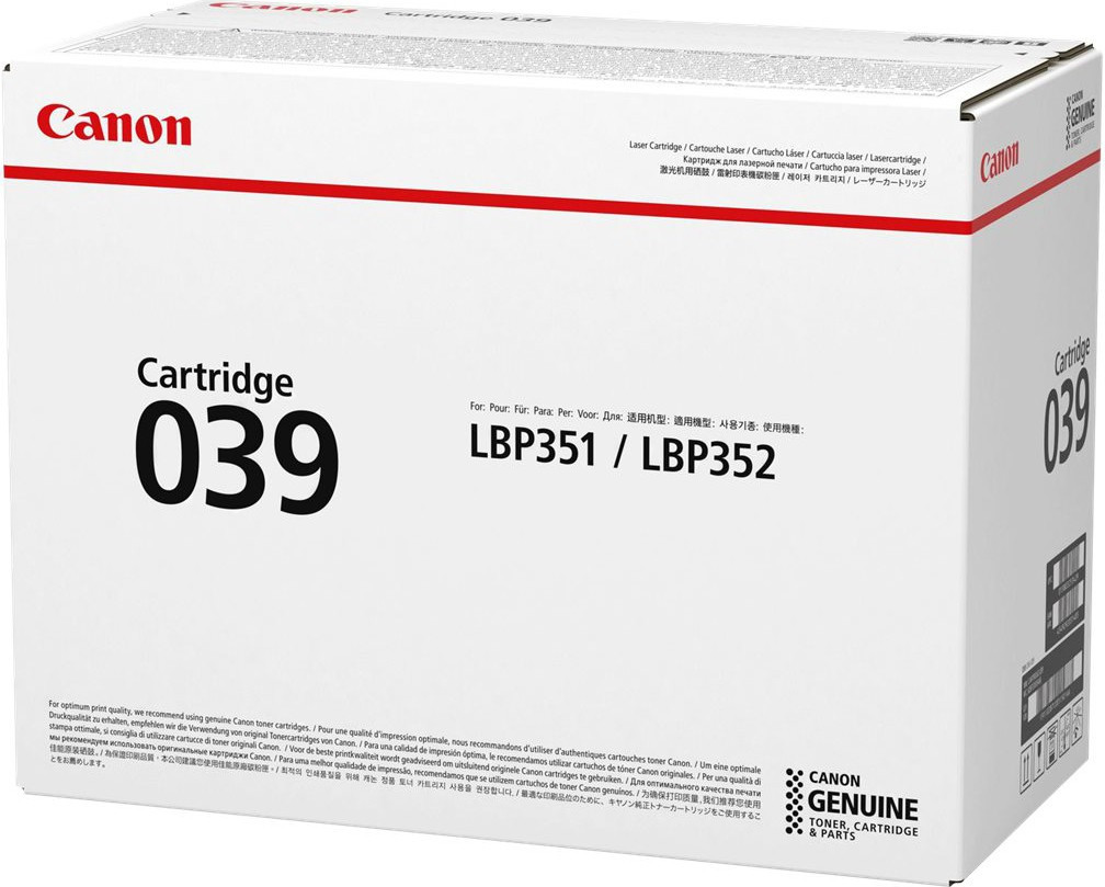 CRG 039 black toner