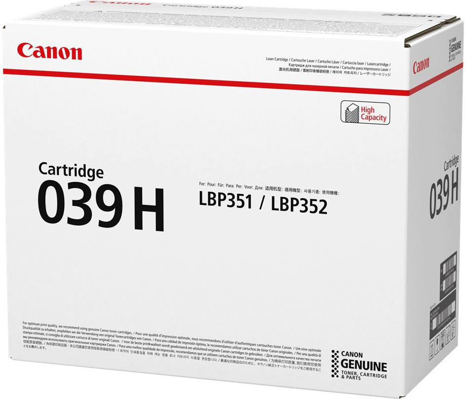 CRG 039H black toner