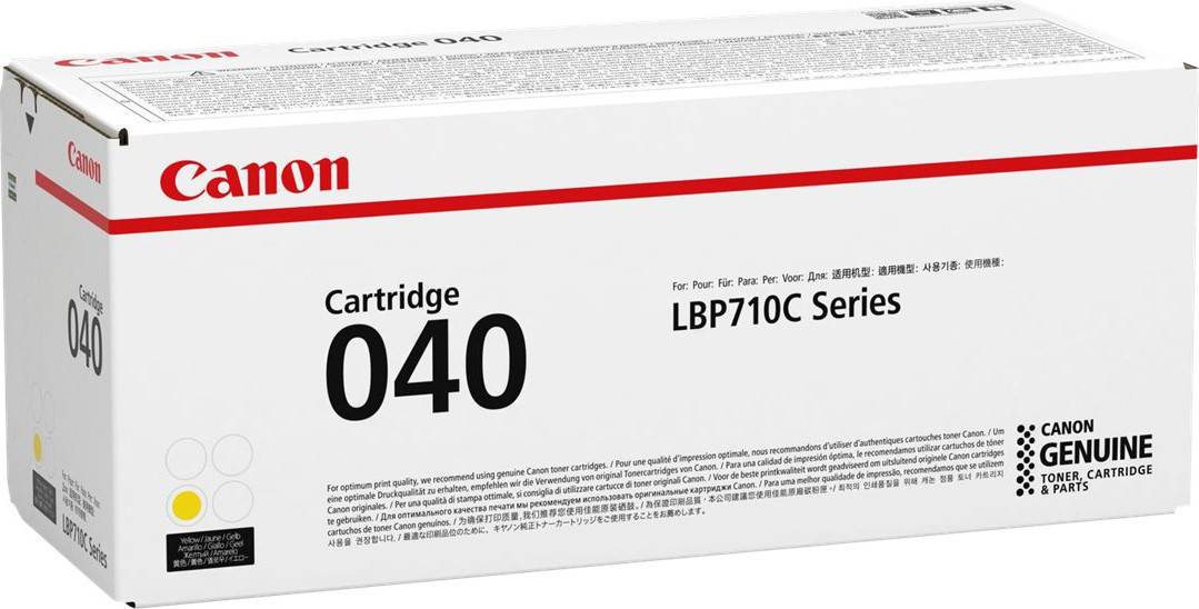 CRG 040 yellow toner