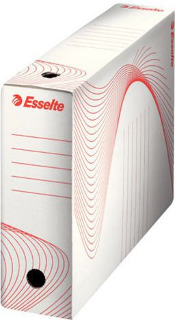 Esselte Arkivboks 80mm hvit (10)