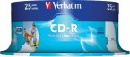 CD-R AZO, 52X Printable spindel (25)