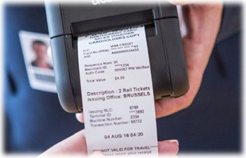 Mobile printer RJ-2150 Wi--Fi and Bluetooth with display