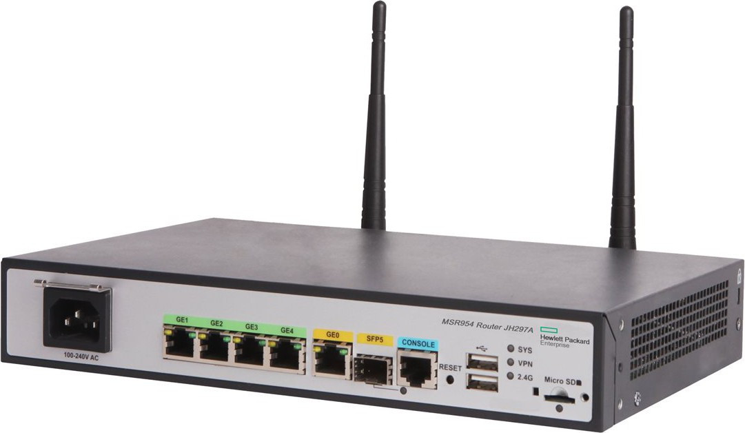 HPE MSR954-W 1GbE SFP WW Router