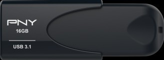 PNY USB 3.1 Attache 4 16GB Minnepenn Sort