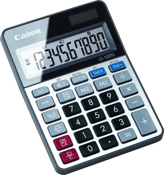 BildeCanon LS-102TC desk calculator