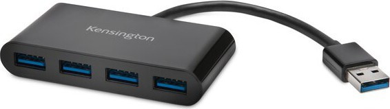 BildeKensington UH4000 USB 3.0 4-Port Hub, Black