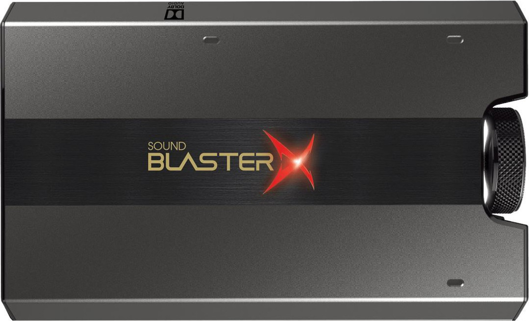 Sound BlasterX G6 External USB Sound Card, Black