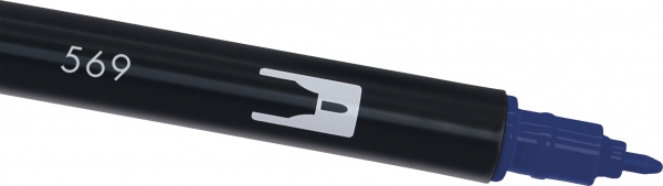 Tombow ABT Dual Brush 569 jet blue