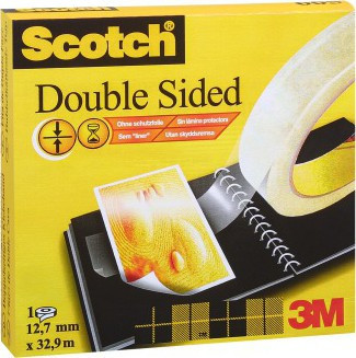Bilde3M Scotch Dobbelsidig Tape 12mmx3665