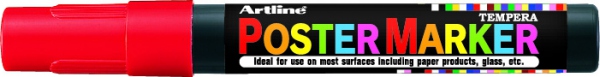 Artline EPP-4 Poster Marker 2mm Rd