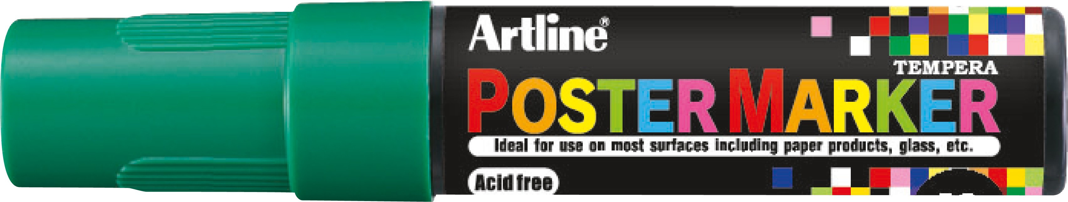 BildeArtline EPP-12 PosterMarker 12mm merkepenn Grnn
