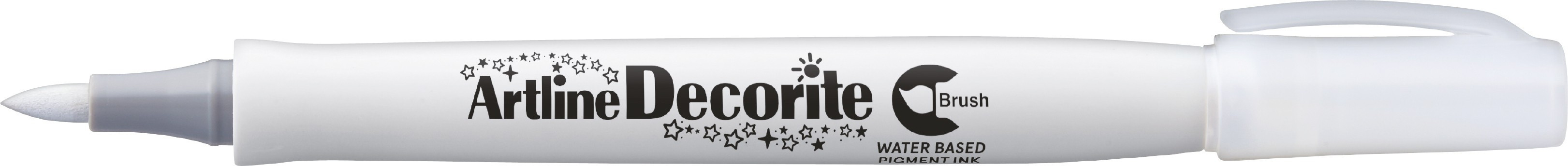 Artline Decorite Brush Hvit