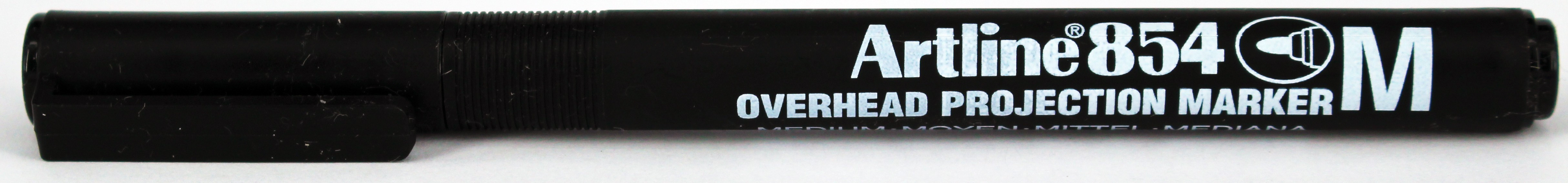 BildeArtline 854 OHP M Permanent Merkepenn Sort