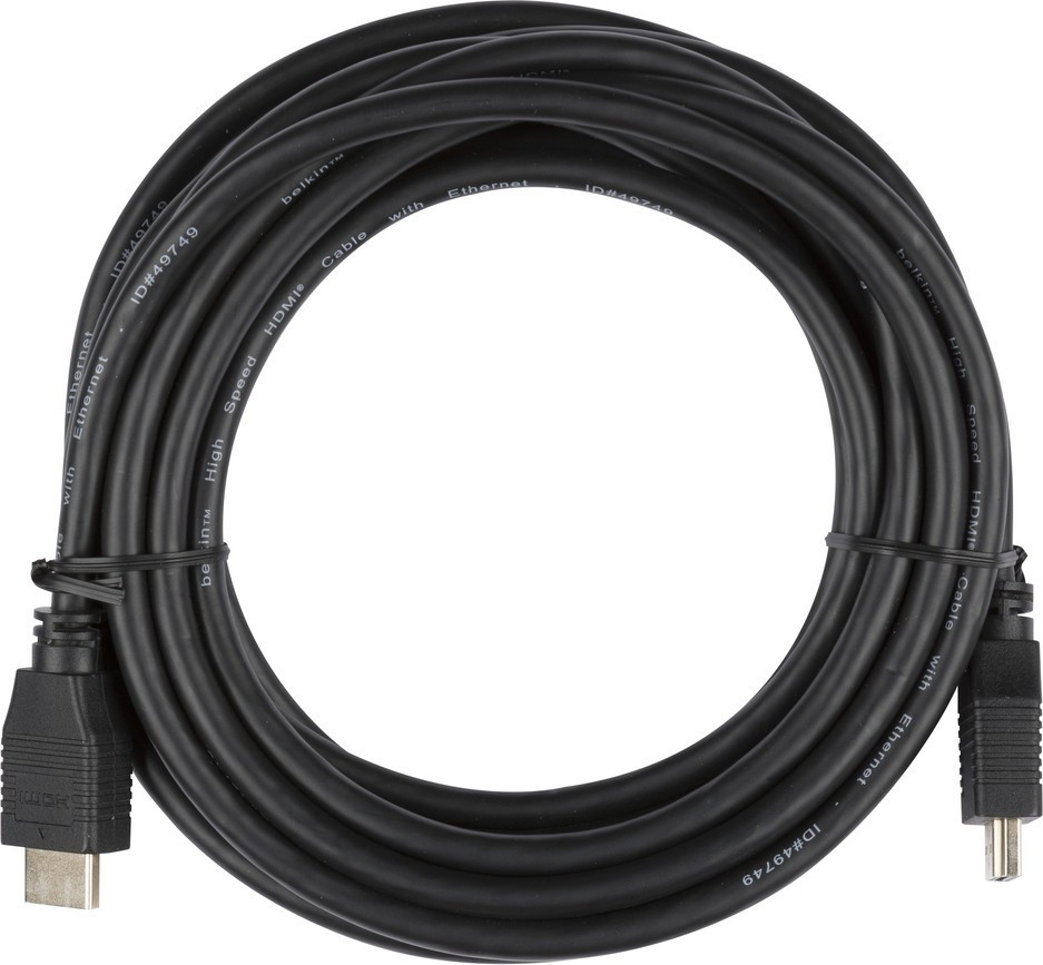 BildeBelkin Gold-Plated hyhastighets HDMI-kabel, m/Ethernet 4K,