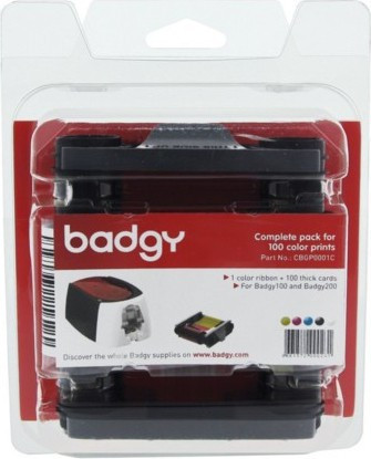 BildeBadgy consumables pack for 100 color prints incl. cards