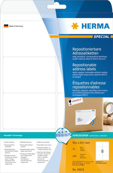 BildeHerma Etiketter Movables 99,1x67,7 (25)