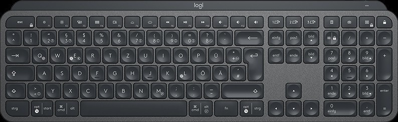 BildeMX Keys Advanced Wireless Illuminated Keyb, Graphite(Nordic)