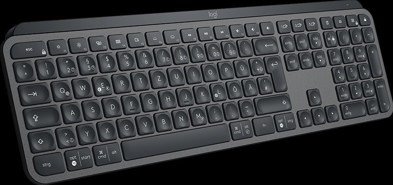 MX Keys Advanced Wireless Illuminated Keyb, Graphite(Nordic)