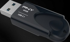 PNY USB 3.1 Attache 4 64GB Minnepenn Sort