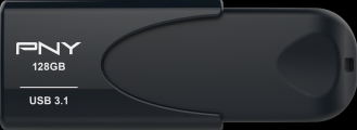 PNY USB 3.1 Attache 4 128GB Minnepenn Sort