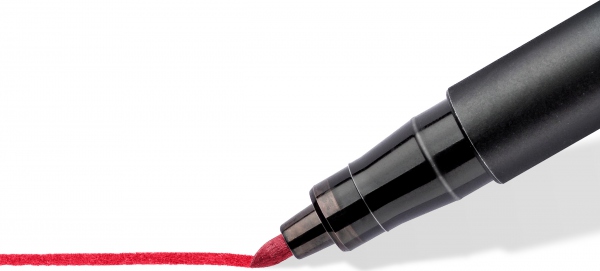 STAEDTLER Merkepenn Lumocolor Perm. 1.0mm rd