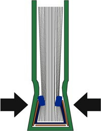 Leitz Bokomslag  Mykt 3,5mm Klar/hvit (10)