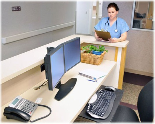 ERGOTRON Neo-Flex® Lift Stand dual