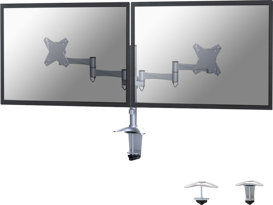 BildeNEWSTAR Flatscreen Desk Mount Sin. silv