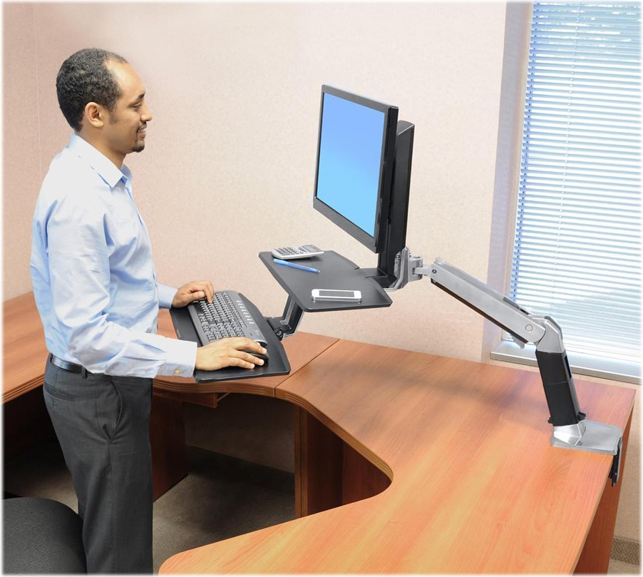 ERGOTRON WorkFit A, Drop Down, LD