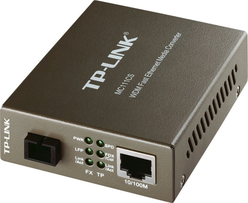 TP-LINK 10/100MBPS RJ45 TO 100MBPS SING.
